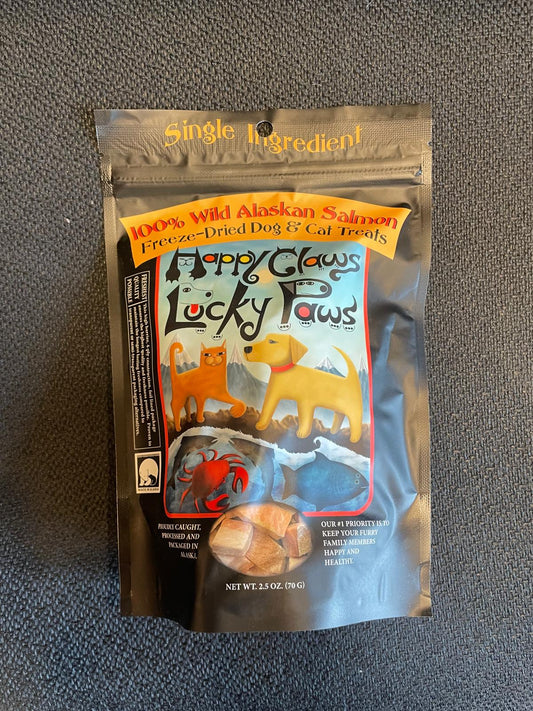 2.5oz Salmon Cubes